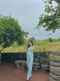 아름다운 제주 숨도 정원 속에 있는 숨도카페💚