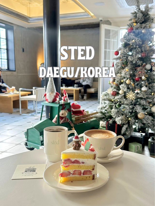 【韓国/大邱】平日でも大人気のクリスマスカフェ🎄