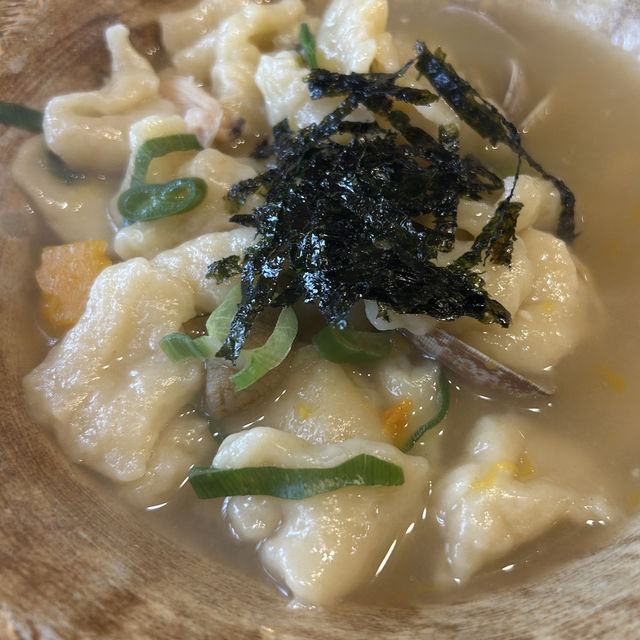 금산의 수제비 웨이팅 맛집 추천해요~~!