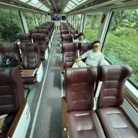 Short trip to Papandayan Mountain in Garut via Bandung with Panoramic Train 