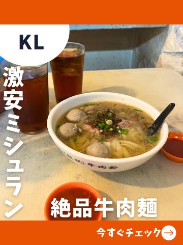 マレーシア女子旅】ミシュランに選ばれた絶品ビーフヌードル！行列の