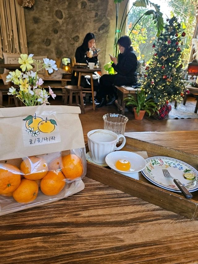 🌼서귀포 귤꽃다락 ⚘️제주감성 디저트 맛집