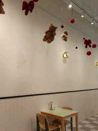 A Dreamy Café with a Teddy Bear Wonderland