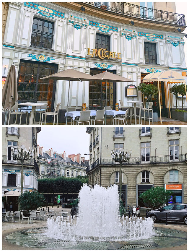 【フランス/ナント】重要文化財に指定⁈ナントで有名な老舗ブラッスリー＊La Cigale＊