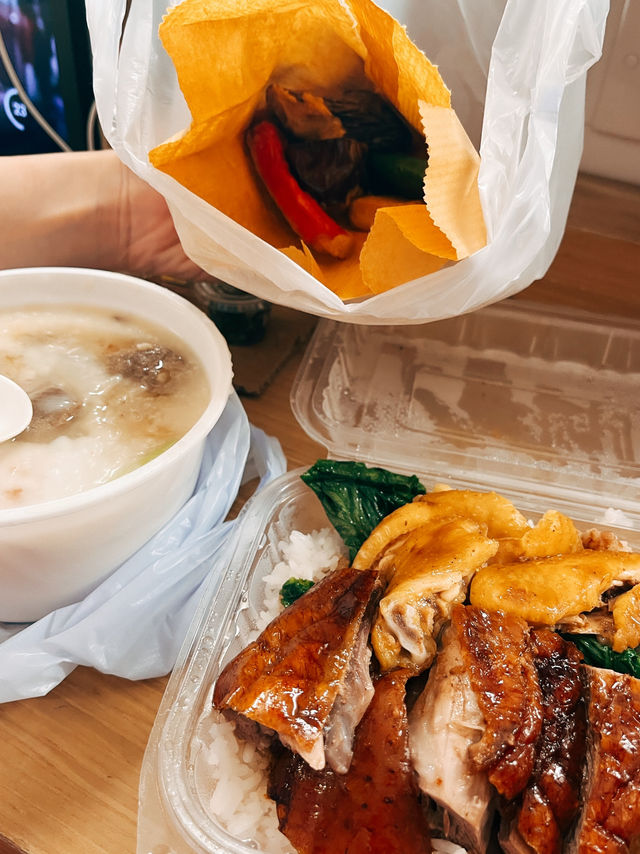🇭🇰香港美食探店🍚 滿香燒鵝皇 好吃的三寶飯不用大排長龍！