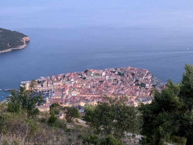 ドブロブニクビューポイントからの景色