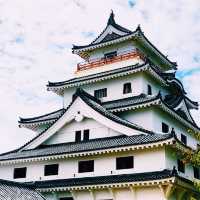 海と空に映える名城！絶景の唐津城🏯✨
