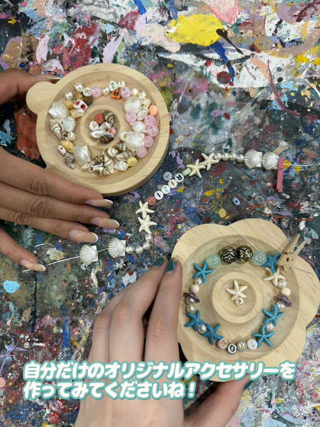 タイ🇹🇭400円でオリジナルアクセサリー作り💎💍✨