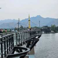 ชมวิวสวยๆ บน Skywalk กาญจนบุรี