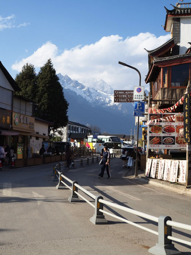 เมืองเก่าไป๋ซา เมืองเก่าเล็กๆที่วิวไม่เล็ก 🥰🏔️
