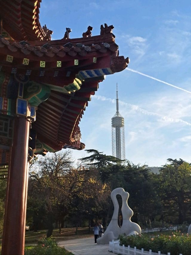도심 속 고요함, 대련 노동공원 산책