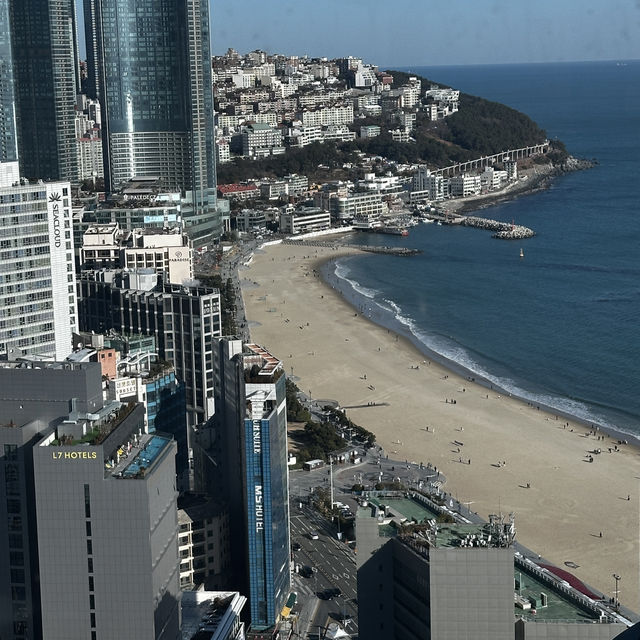 （釜山）해운대뷰를 높은 고층에서 실내수영장에서 느껴보세요🏊‍♀️