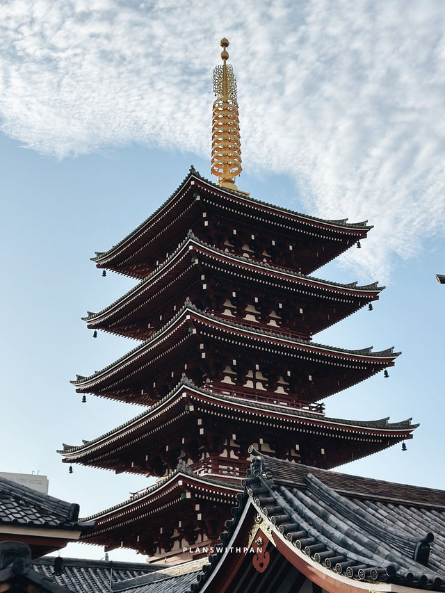 วัดเซ็นโซจิ (Sensoji Temple)🏮✨