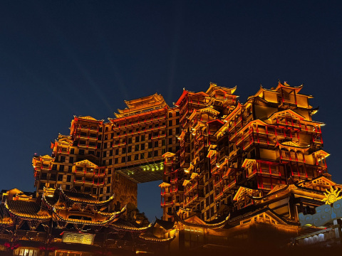 72 Wonder Towers, a heavenly night in ZhangJiaJie | Trip.com