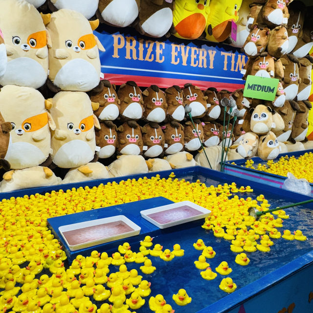 Game Stalls + Plushies = Perfect Combo!