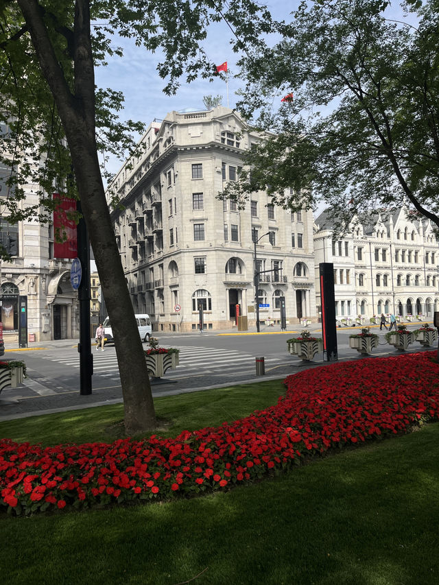 The Bund (เซี่ยงไฮ้) ในช่วงเวลากลางวัน แบบเดินจริง