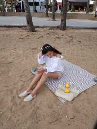 พานั่งปิคนิคริมชายหาดวอนนภา จ.ชลบุรี 🏖️