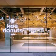Donuts in design at KOE Donuts Kyoto 