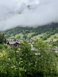 Stepping into Summer: Lauterbrunnen Station Views