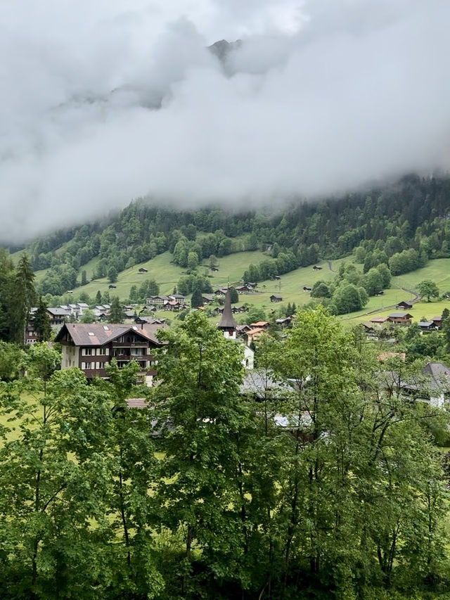 Stepping into Summer: Lauterbrunnen Station Views
