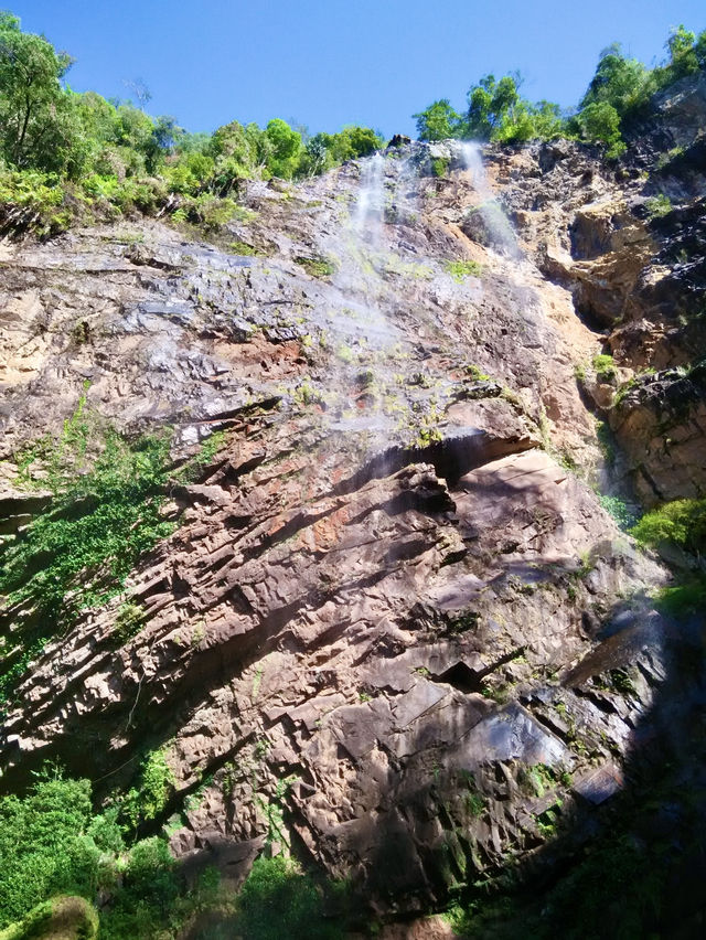 Jungle trails and falling light: chasing the rainbow at Lembing Waterfall 