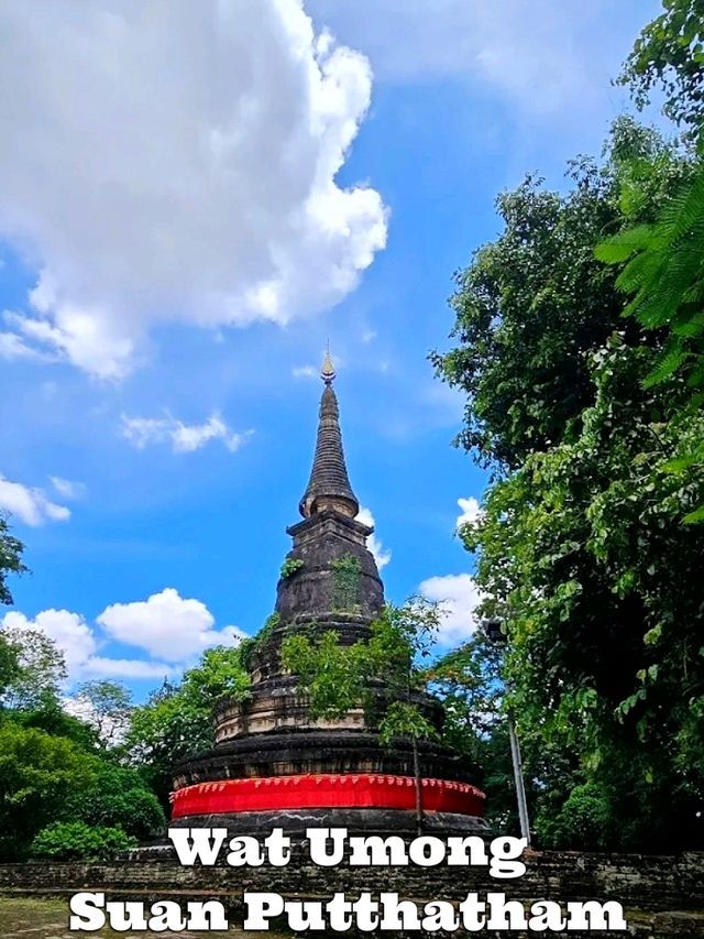  วัดอุโมงค์ สวนพุทธธรรม วัดเก่าแก่กว่า 700 ปี