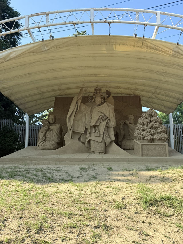 鳥取砂丘　砂の美術館✨