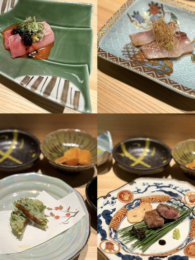 吃到了很滿意的一頓Omakase 💕 富華里。長青Omakase