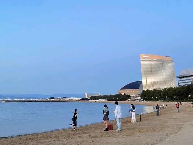 🌴 후쿠오카 바다 감성 명소 – 모모치 해변