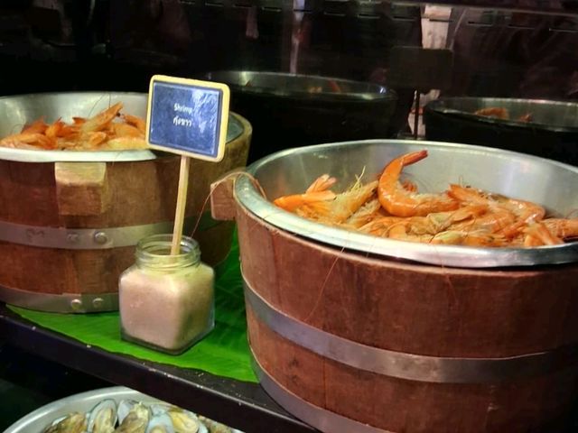 萬豪的高級自助餐