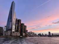 호주 시드니 페리 선셋 최적의 루프 Pyrmont Bay - Circular Quay