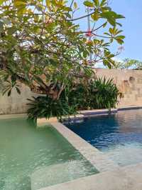 🌞 Early Morning Serenity at Sunshine Bali’s Forest-Flanked Pool