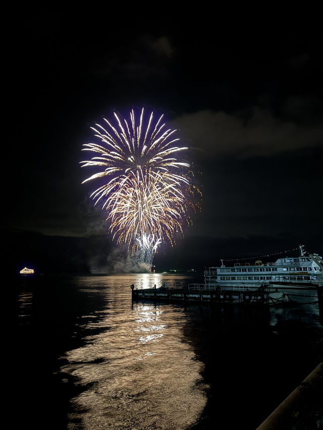 Lake Toya in July 2025 🎆