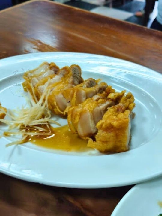 🥩 หมูกรอบอร่อยมาก Zhouji Meat Porridge