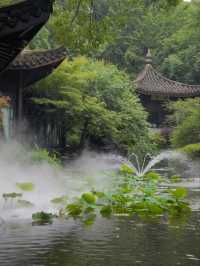 VIEWING FISH AT FLOWER HARBOR · HANGZHOU’S DANCING AQUATIC PALETTE