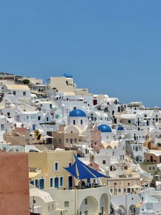 Oia is as beautiful as a picture book.