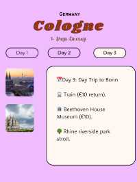 🇩🇪 Cologne, Germany – Cathedrals, Chocolate & the Rhine 🍫⛪