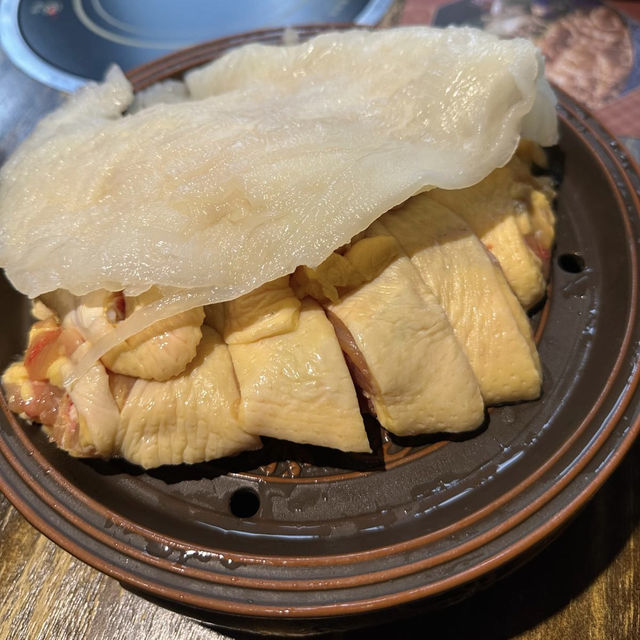 膠質好重又清甜😍招牌花膠雞湯鍋🍲 膠質好重又清甜😍招牌花膠雞湯鍋🍲