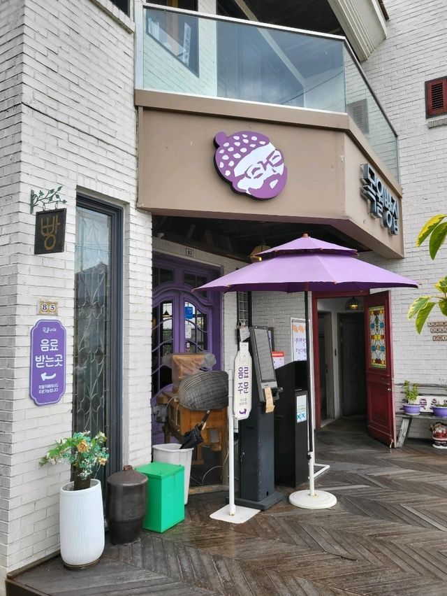 구례여행코스로 강추하는 보라빛 빵지순례지