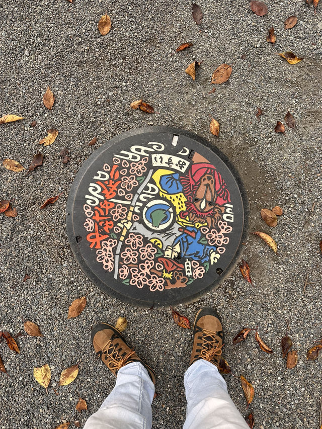 秋日金黃的淺間神社