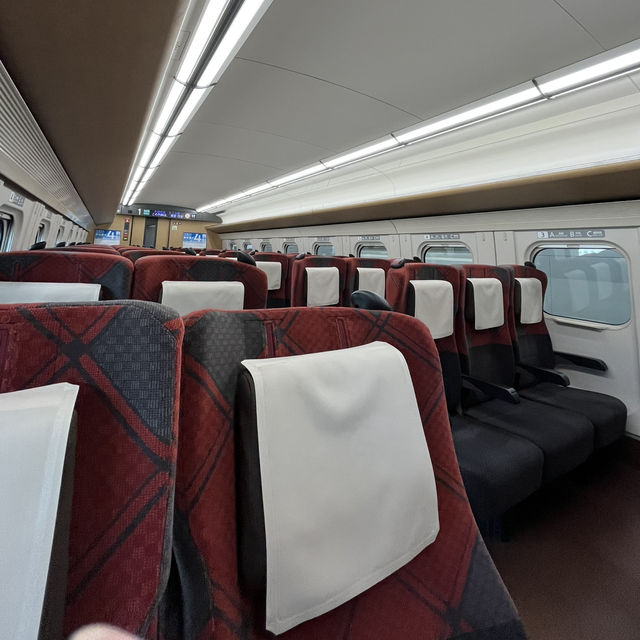 體驗日本北陸新幹線🚄