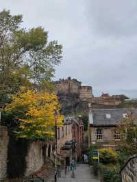 Framed by Stone: The Perfect Castle Shot from Across the Peak