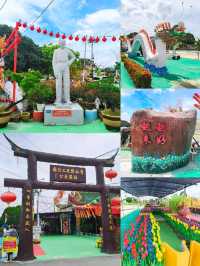Discover Melaka Sunny Statues Temple Beauty🌸