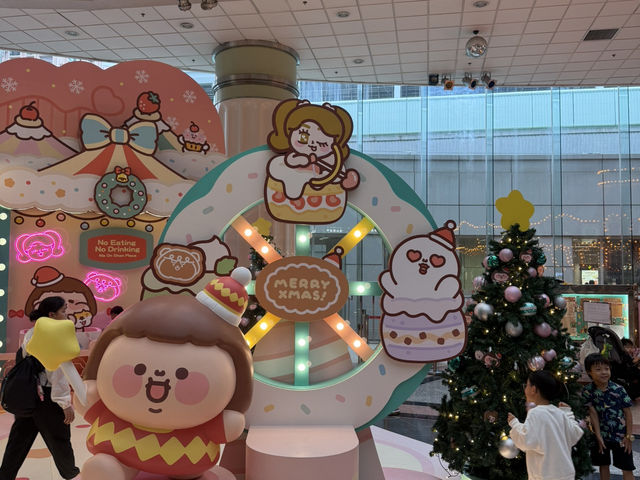 🎂馬鞍山中心為食小姐甜品裝飾聖誕節打卡位🍭