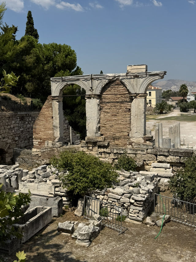 ROMAN FORUM OF ATHENS: THE HEART OF ANCIENT TRADE AND CULTURE