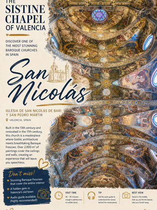 🇪🇸 San Nicolás – Valencia's Hidden Gem, the Sistine Chapel of Spain ⭐