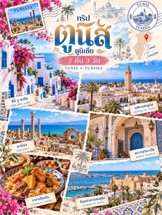 🇹🇳 Tunisia: The Charm of the Mediterranean - 2 Nights, 3 Days 💙✨