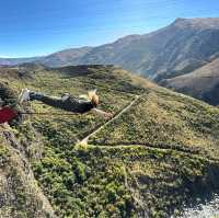 Bungy jumping in New Zealand 