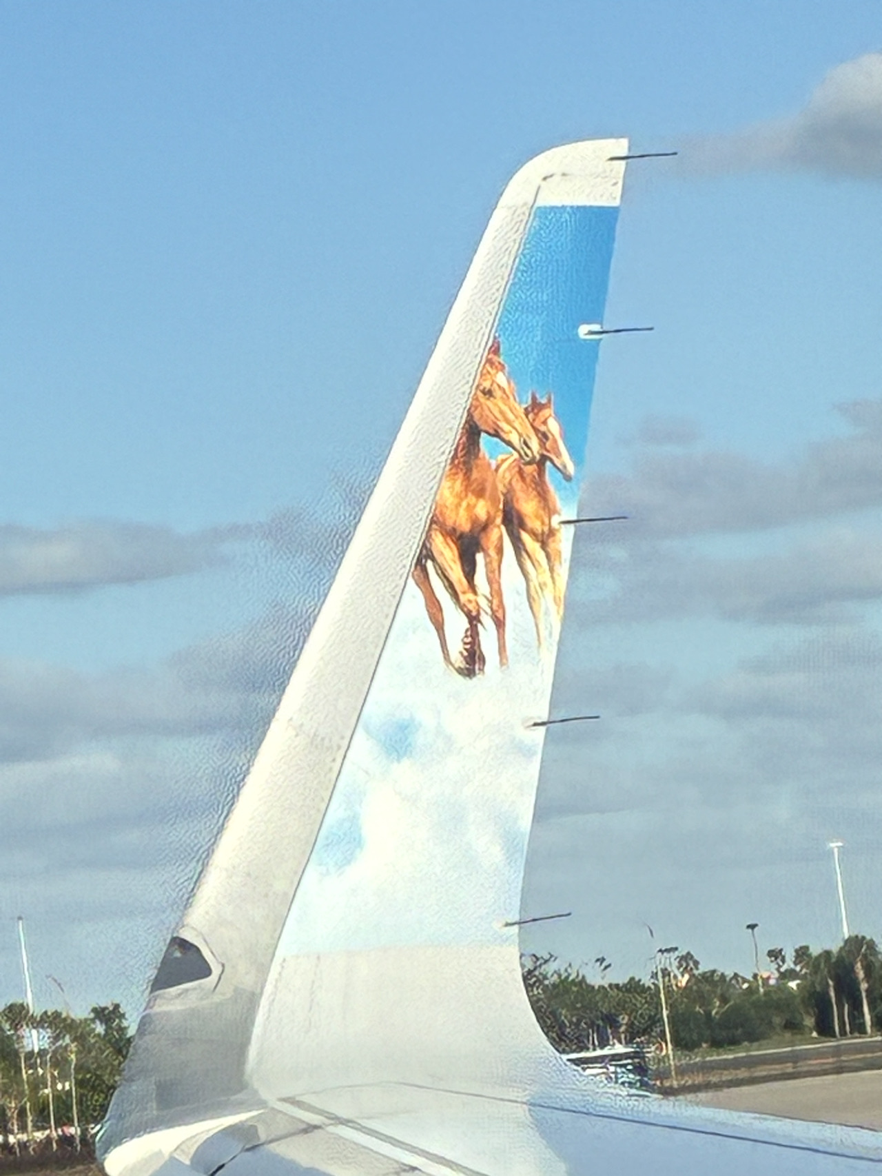 🐴✈️ Fly High with JetBlue Park’s Horsepower!  
JetBlue Park in sunny Lee County where aviation and local culture meet under blue Florida skies. 

Keep an eye out for those JetBlue airplanes sporting unique designs on their tails!



📌 Must-Do Highlights:  
· Snap pics of the JetBlue planes tail design.  

📝 Tips and Precautions:  
· Opening hours: Monday–Friday, 10:00 AM–3:00 PM; closed weekends. Plan your visit midweek!  
· Bring a wide-angle lens or smartphone with zoom to nail those aircraft tail details.  
· Sunscreen is a must—shade is limited and the Florida sun is strong.

#LeeCounty #JetBluePark #AviationArt #SunnyDays #OutdoorCulture