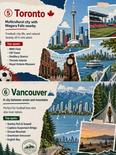 Iconic Landmarks to Explore Beyond The Matches🇺🇸🇲🇽🇨🇦